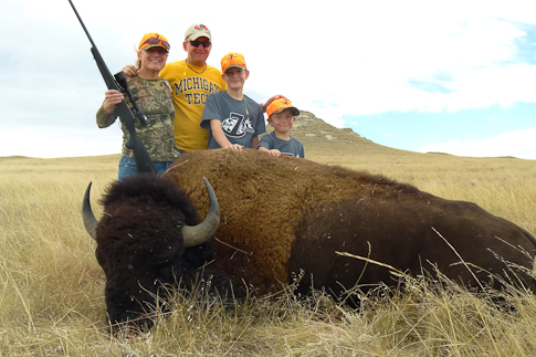 Wyoming Trophy Buffalo Hunt