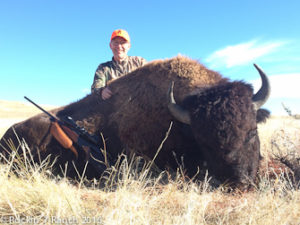 Wyoming Trophy Bison Hunt