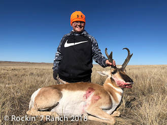 Guided Wyoming Youth Antelope Hunt