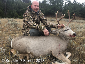 Wyoming Mule Deer Hunting Lodge