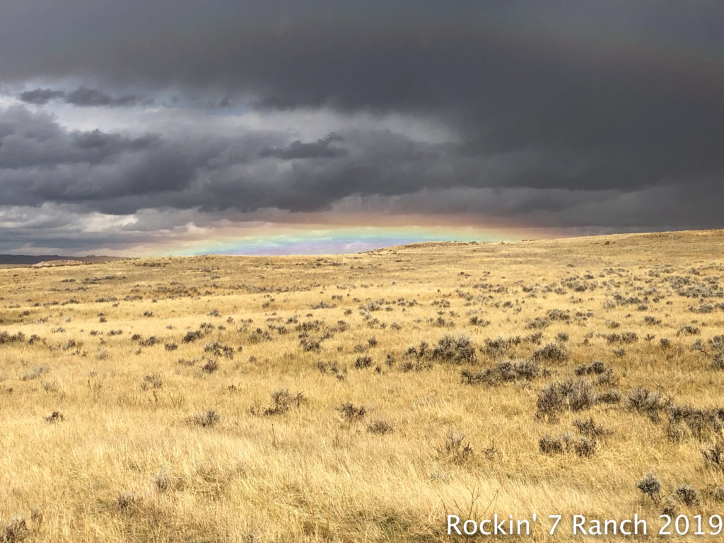 Rockin' 7 Ranch Wyoming Rainbow