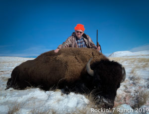 Wyoming Buffalo Bison Trophy Meat Hunt