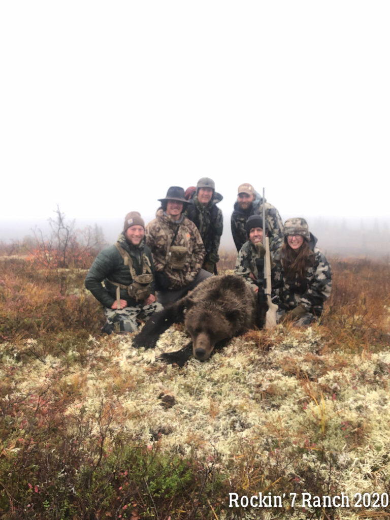 Alaska Grizzly Bear Hunt Rockin' 7